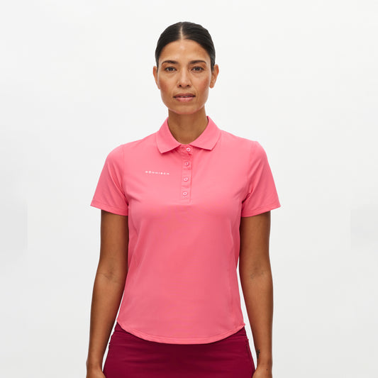 Rohnisch Women's Short Sleeve Polo - Elegant Stretch Comfort for On and Off the Course