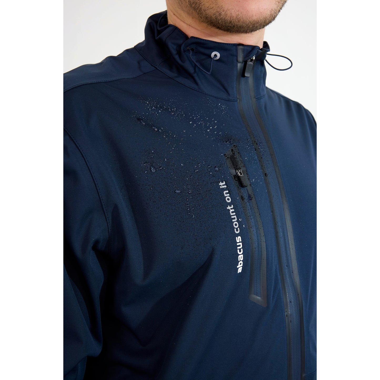 Abacus Mens Bounce Waterproof Jacket in Navy