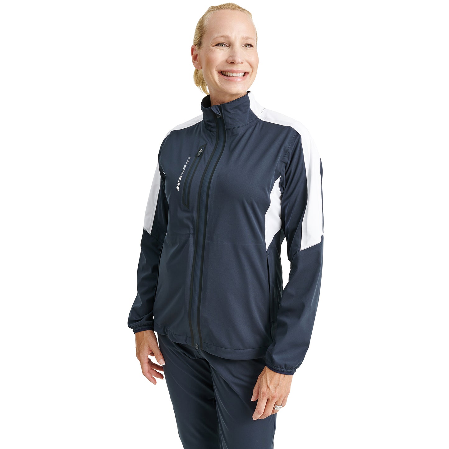 Abacus Ladies Bounce Waterproof Jacket with Contrast Panels