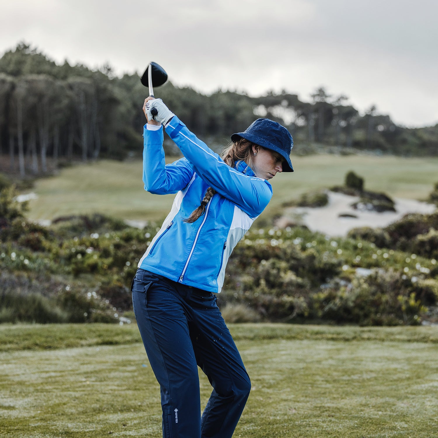 Ladies golf wet store weather gear