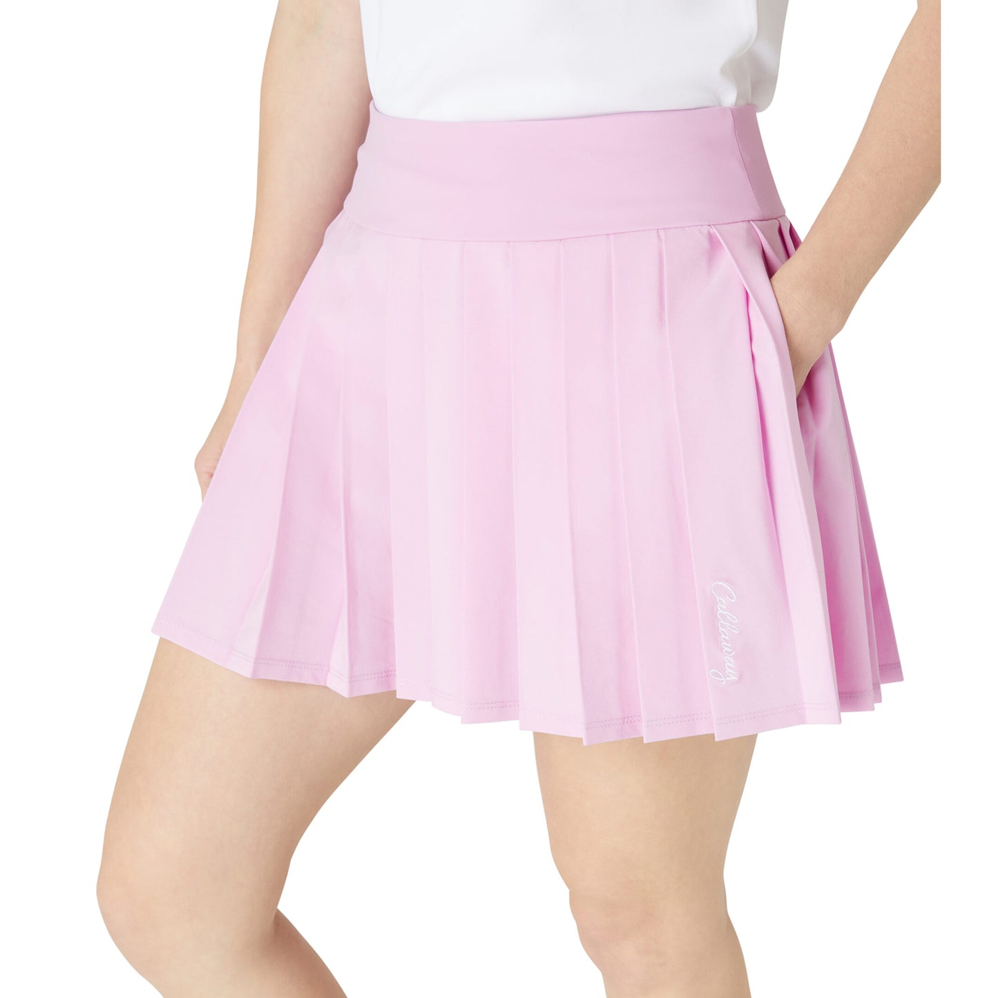 Callaway Ladies Truesculpt Pull-On Pleated Skort