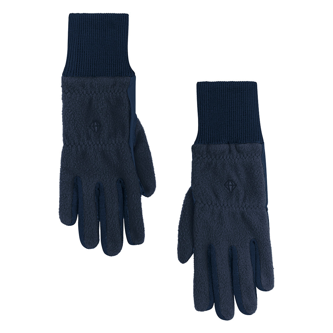 Pure Golf Ladies Pair of Polar Fleece Gloves in Navy