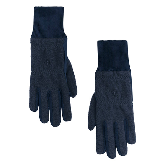 Pure Golf Ladies Pair of Polar Fleece Gloves in Navy