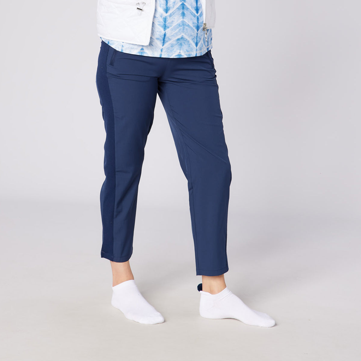 Swing Out Sister Ladies Lightweight 7/8 Pull-On Trousers – Stretchy Comfort and Effortless Style for Any Occasion