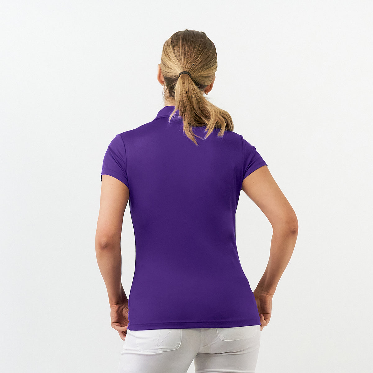 Pure Ladies Silky Soft Cap Sleeve Polo