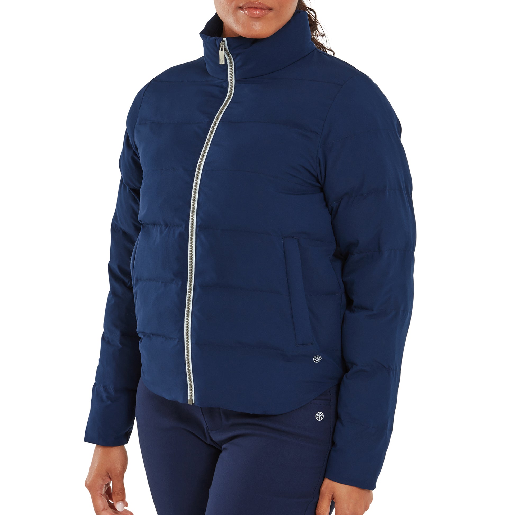 FootJoy Ladies Water Resistant Thermal Insulated Padded Jacket in Navy