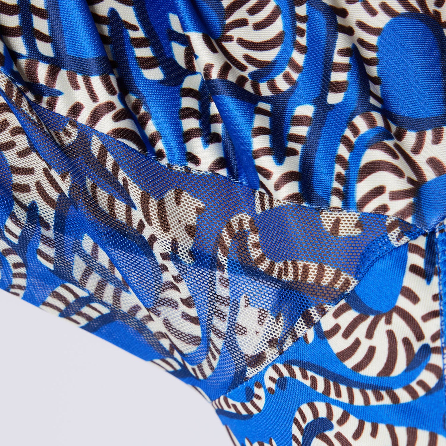 Swing Out Sister Ladies Elaine 1/4 Zip in Animal Instinct