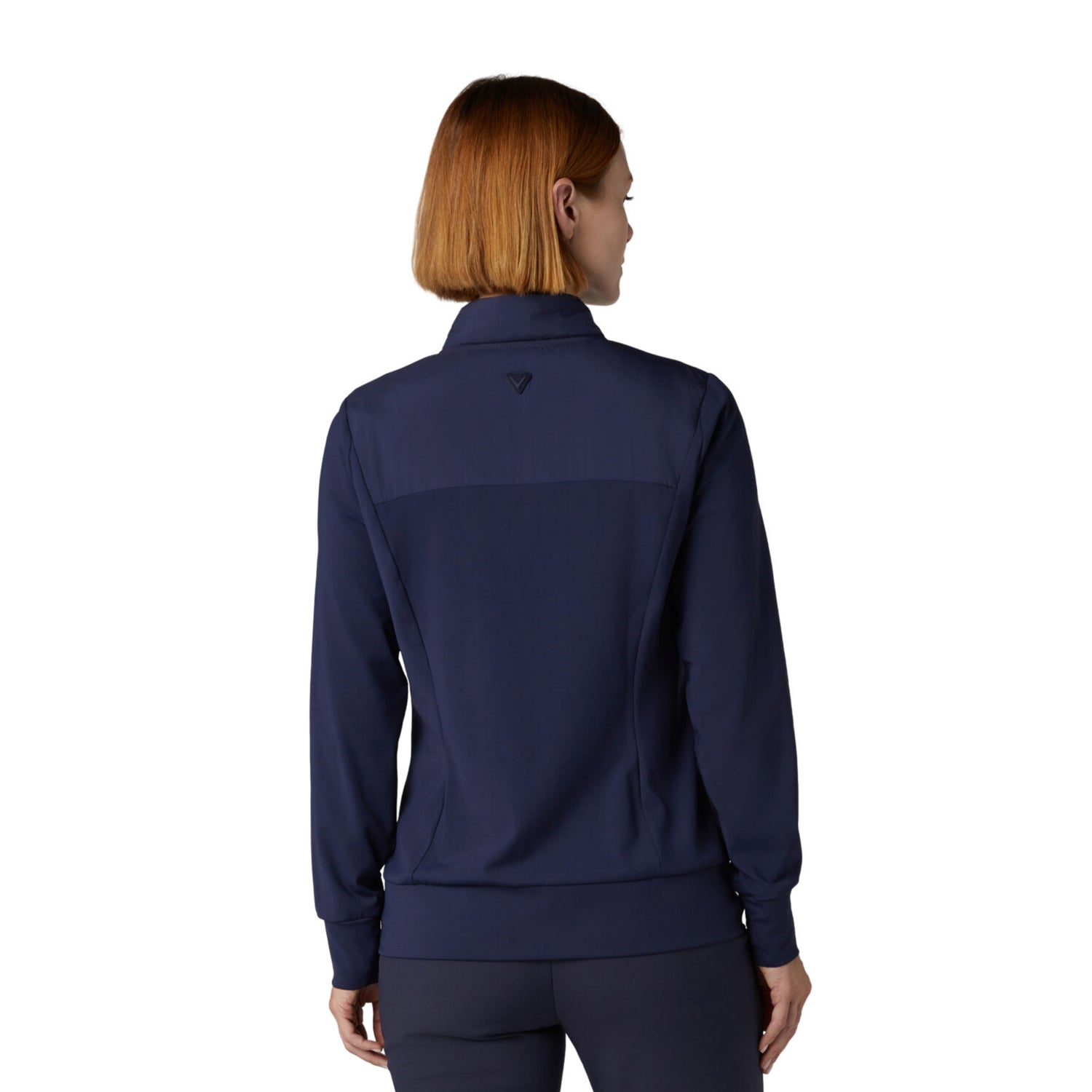 Callaway Ladies Golf Thermal Hybrid Jacket with Primaloft in Navy
