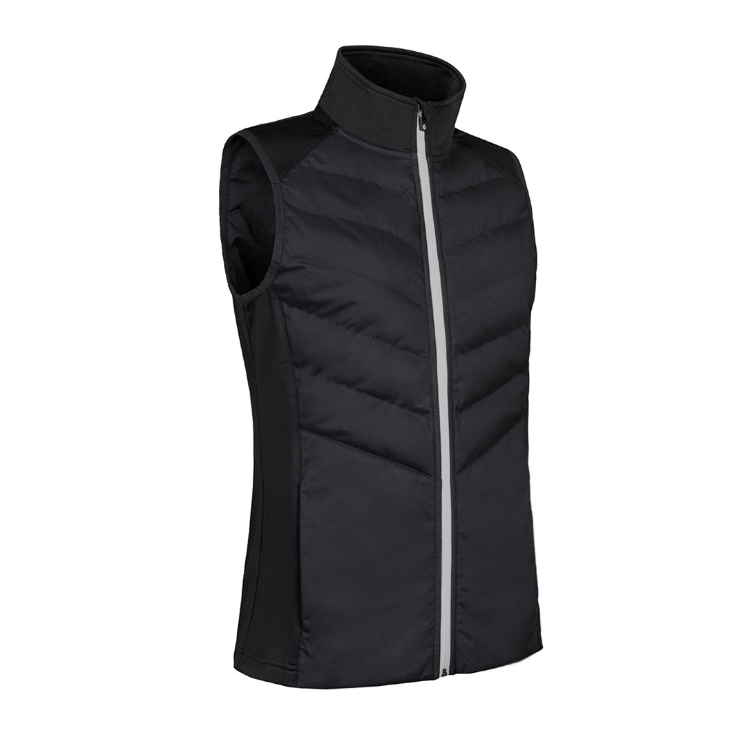 Sunderland Ladies Black Lightweight Padded Gilet