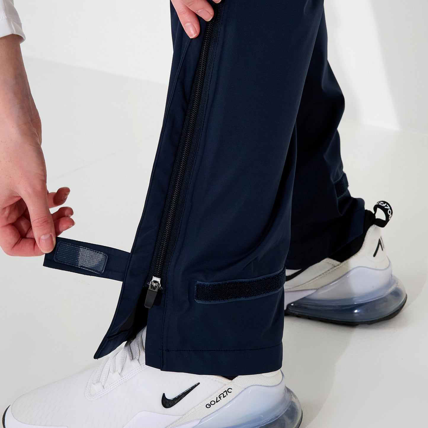 Abacus Ladies Bounce Rain Over Trousers in Navy