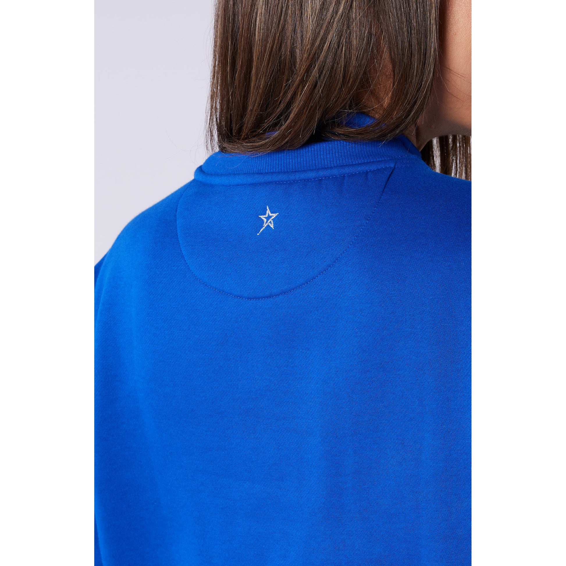 Swing Out Sister Ladies Brushed-Backed Embossed Golf Sweatshirt