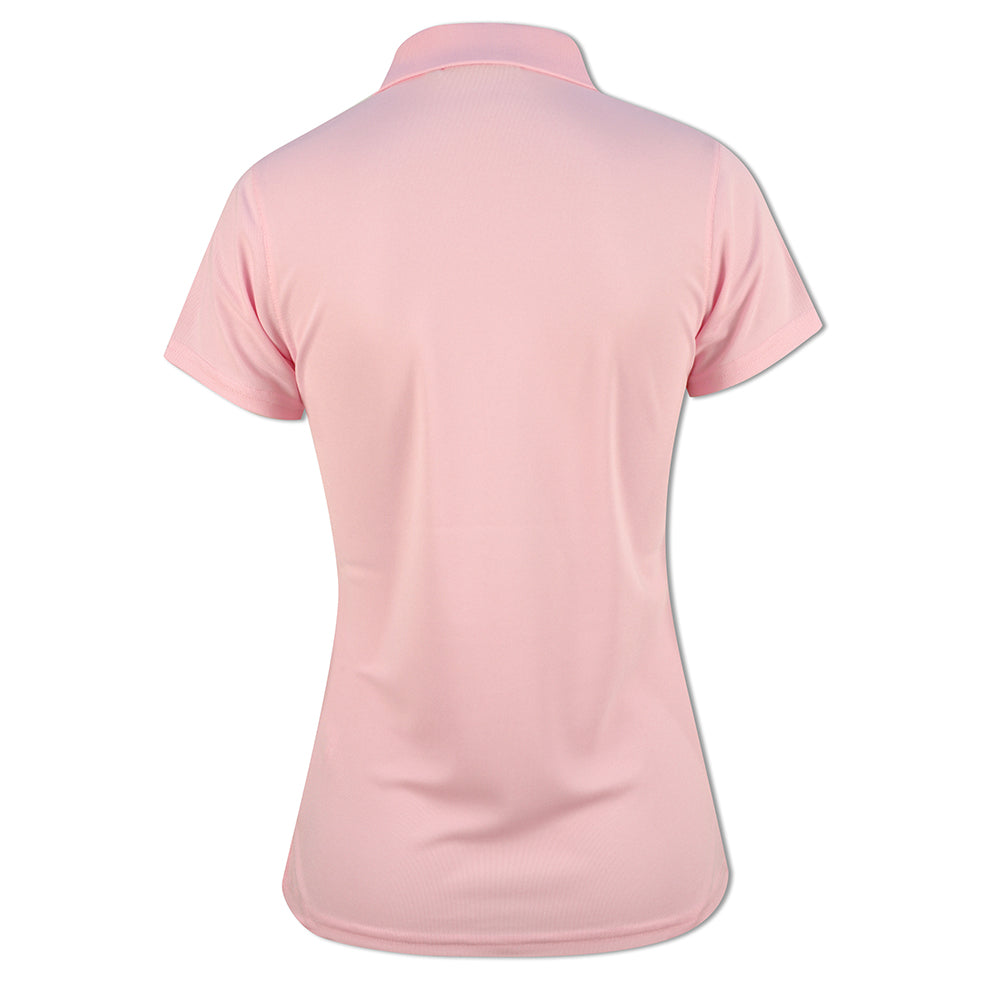 Glenmuir Ladies Short Sleeve Pique Polo with Stretch & UPF50+ in Candy Pink
