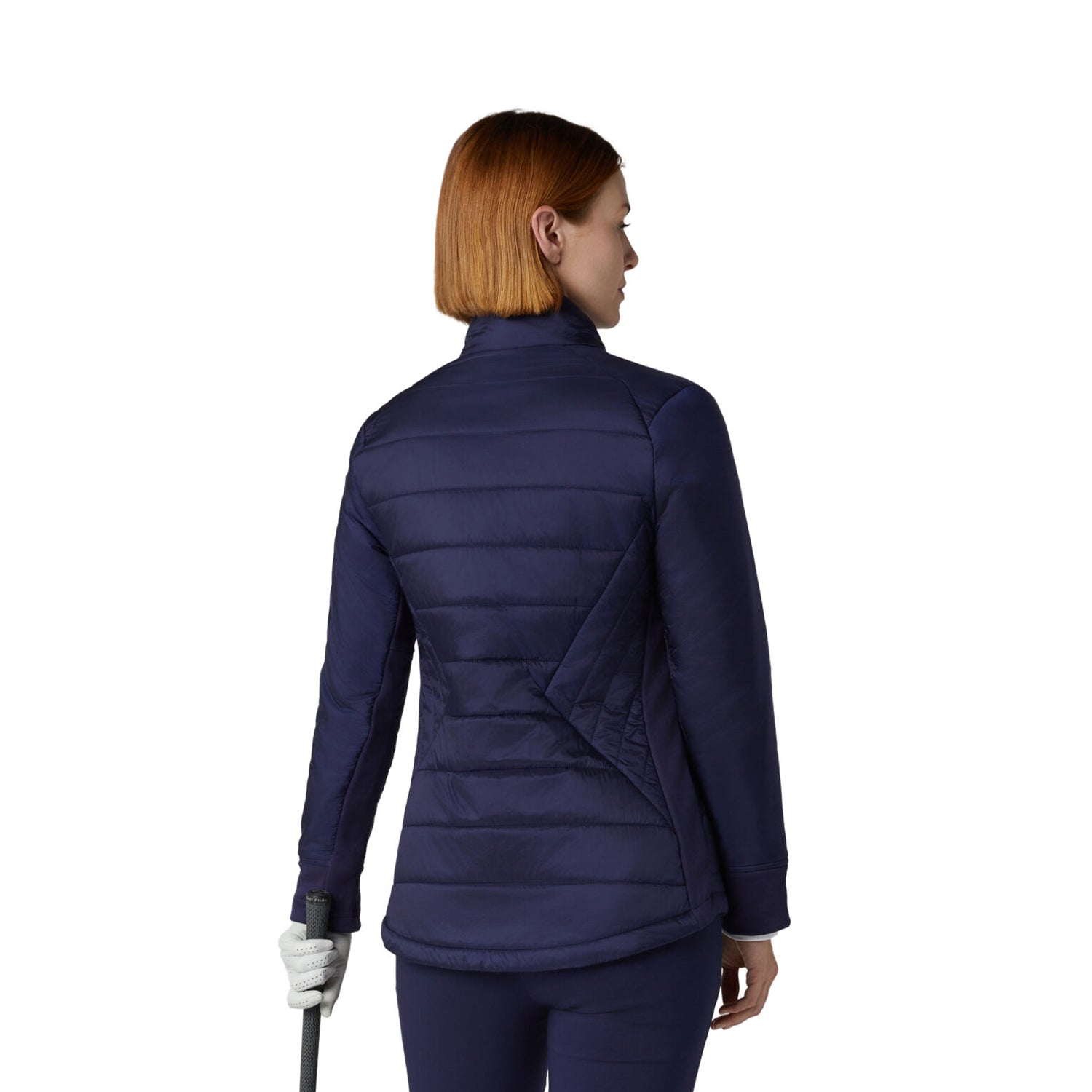 Callaway Ladies Golf Quilted Jacket with Primaloft in Navy