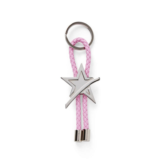 Swing Out Sister Ladies Keyring Charm with Silver Star
