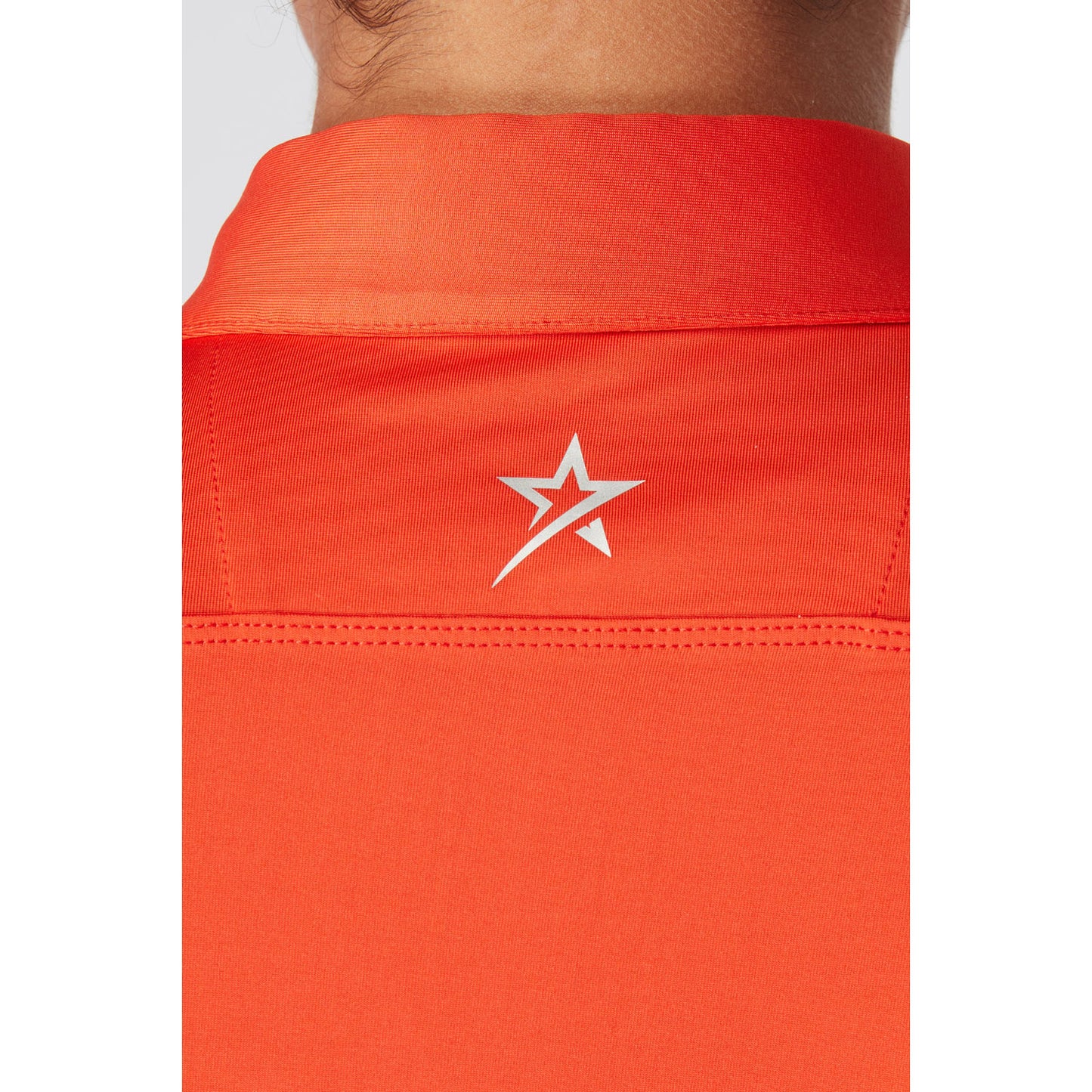 Swing Out Sister Sleeveless Golf Polo in Luscious Red