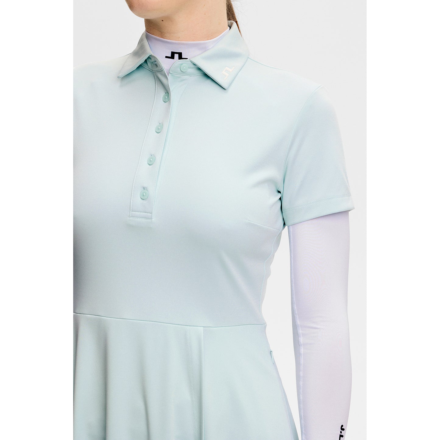 J.Lindeberg Ladies Short Sleeve Dress - Where Performance Meets Feminine Style