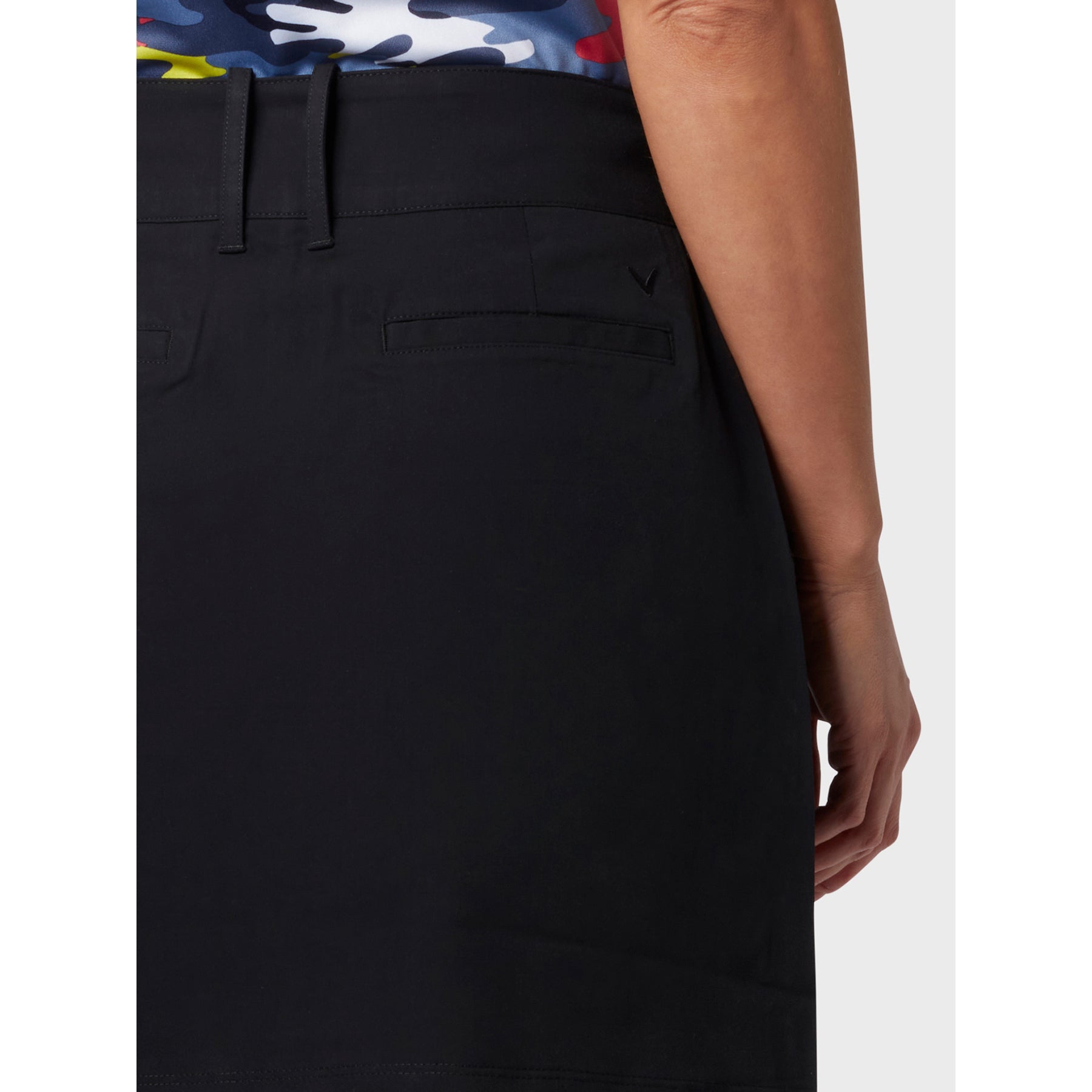 Callaway Ladies Skort with Stretch in Caviar Black