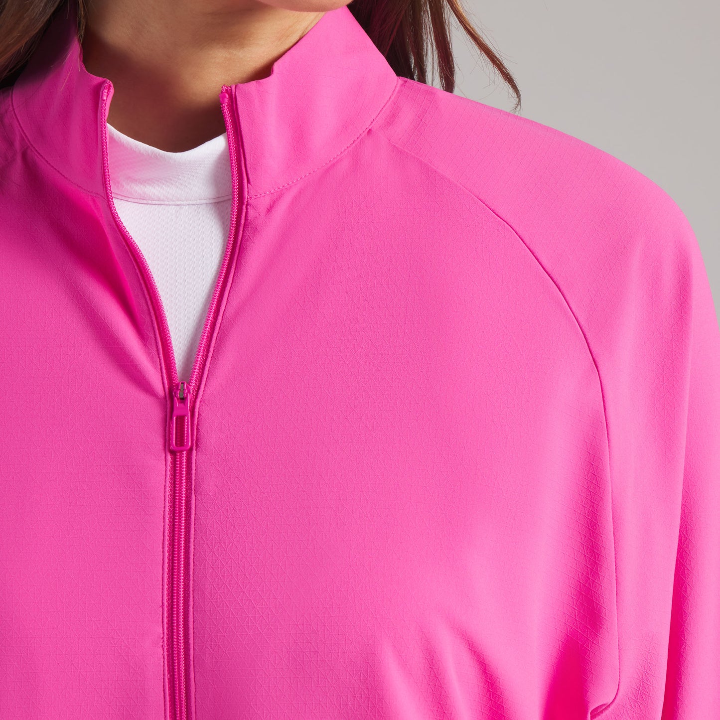 Puma Ladies Golf Wind Jacket Functional & Feminine with Swing Ready Back Detail
