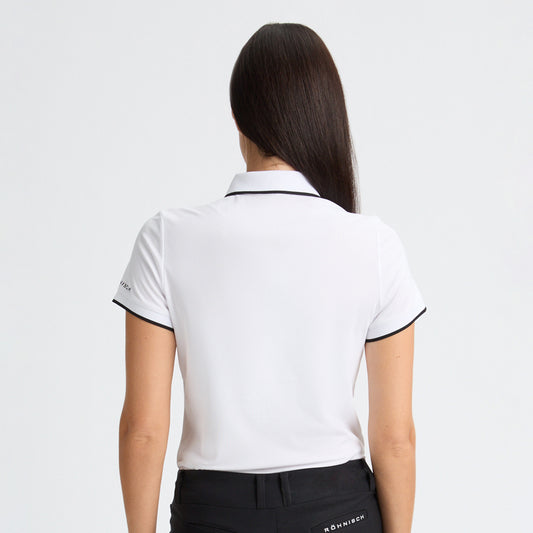 Rohnisch Ladies Classic Polo Shirt with Contrast Trim - Lightweight Comfort for All-Day Ease