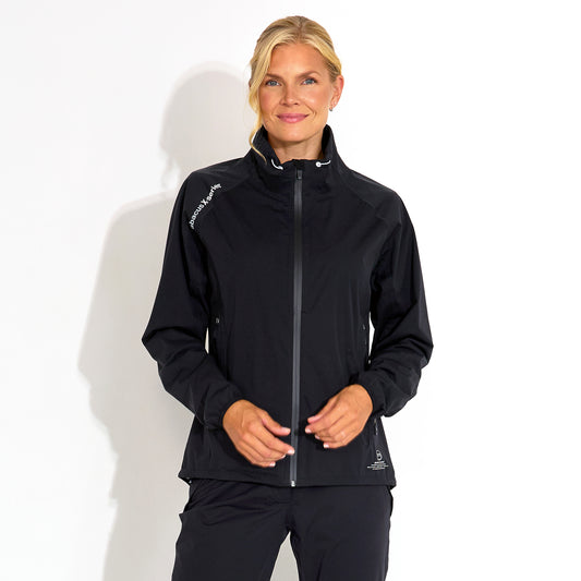 Abacus Ladies Pitch 37.5 Technology Rain Jacket in Black