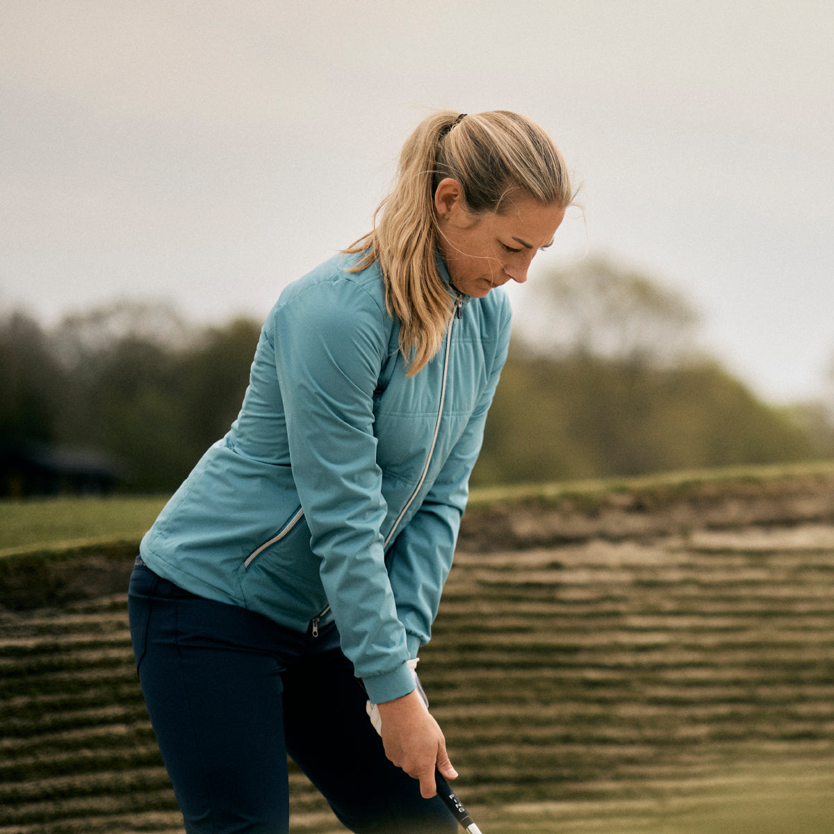 Galvin Green Ladies Quilted Golf Jacket with Water Repellent Finish