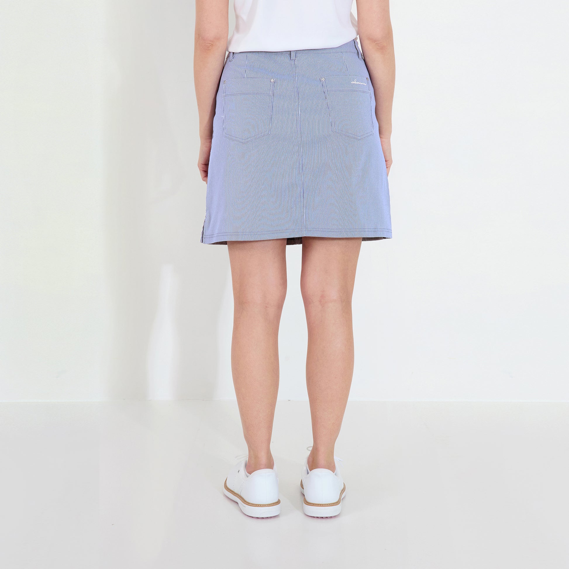 Abacus Ladies Pinstripe Skort - Effortless Style & Performance
