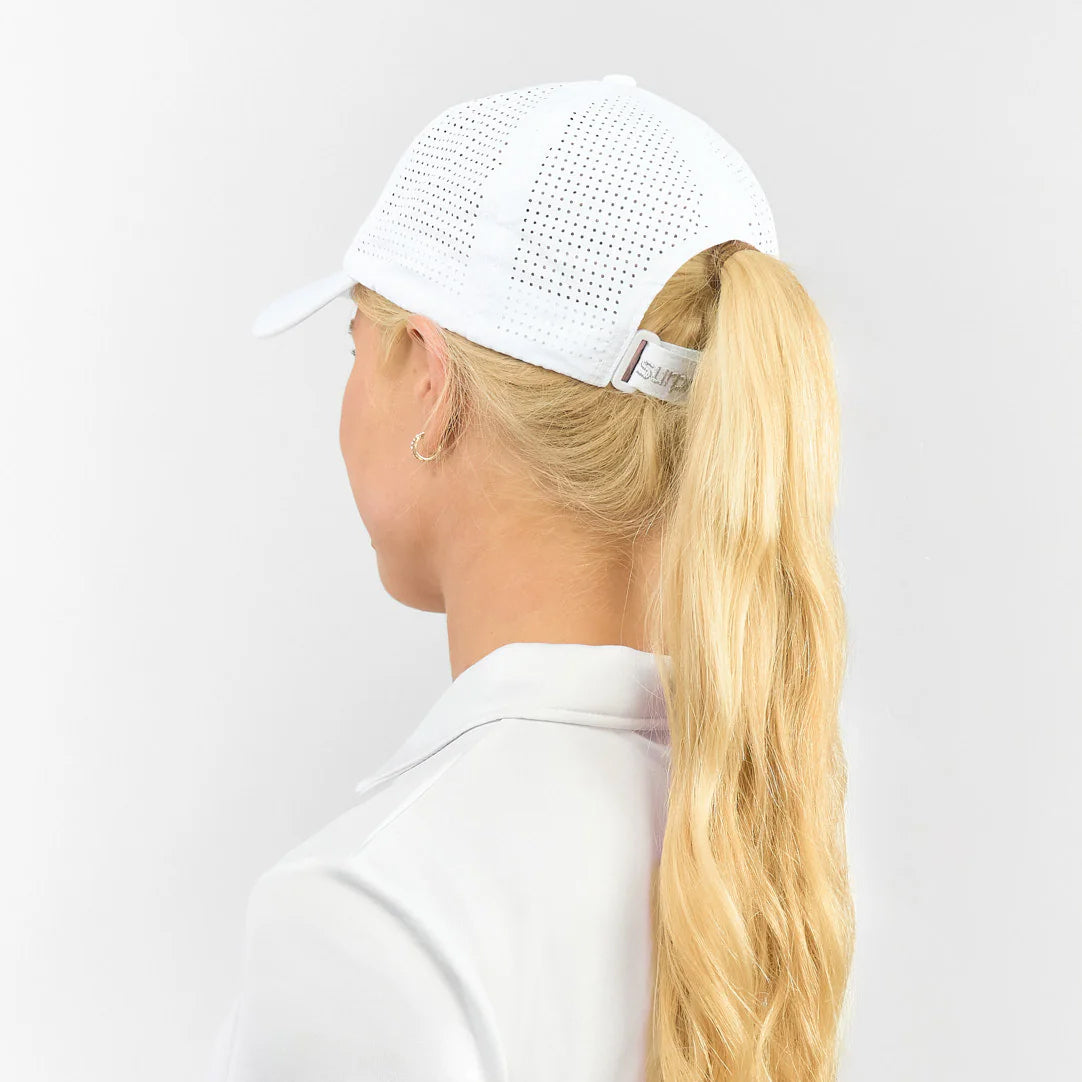 Surprizeshop Ladies Vented Golf Cap with Magnetic Ball Marker