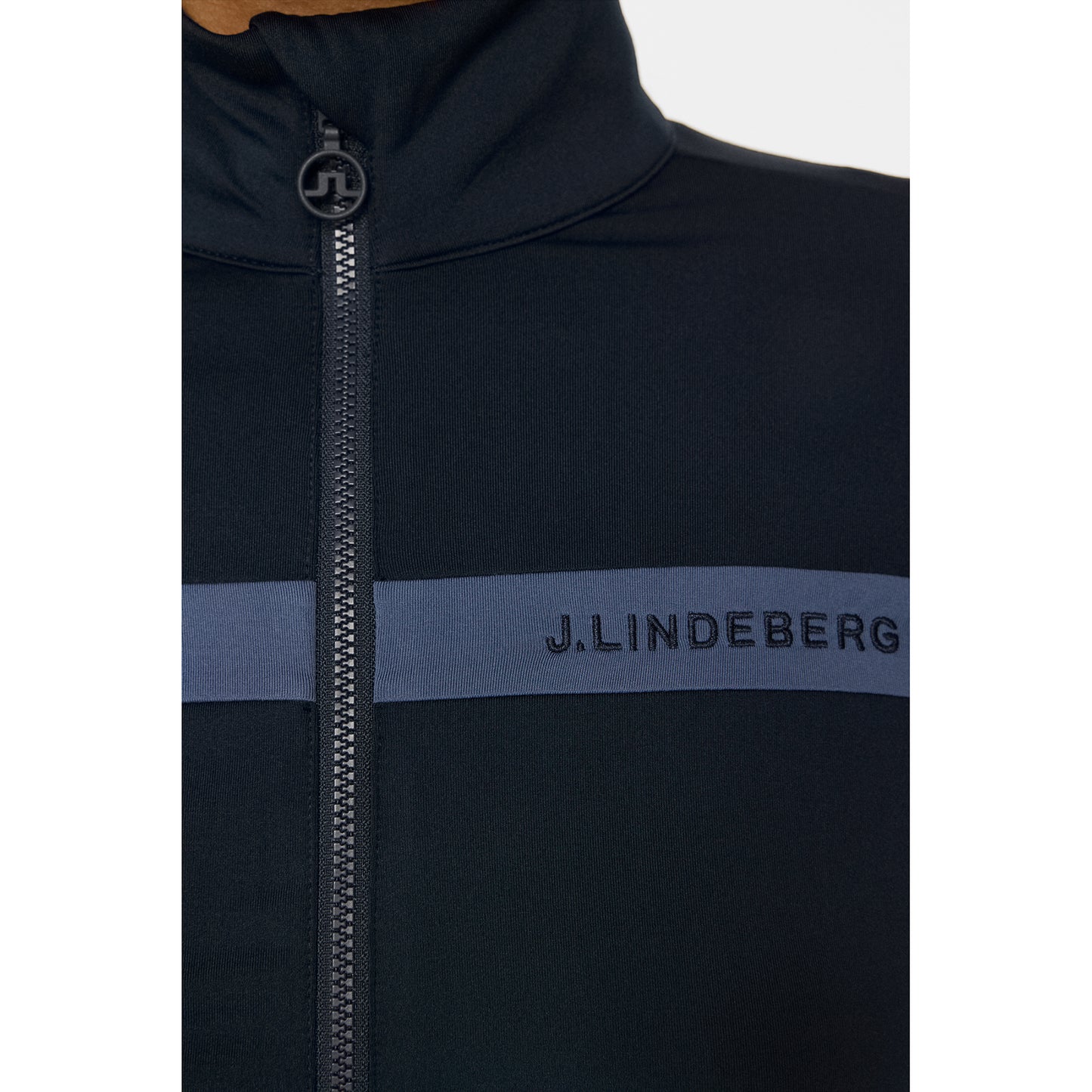J.Lindeberg Ladies Lighweight Full Zip Mid-Layer Jacket in Navy