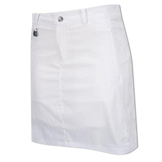 Rohnisch Ladies Active Golf Skort in White - Size 24 Only Left