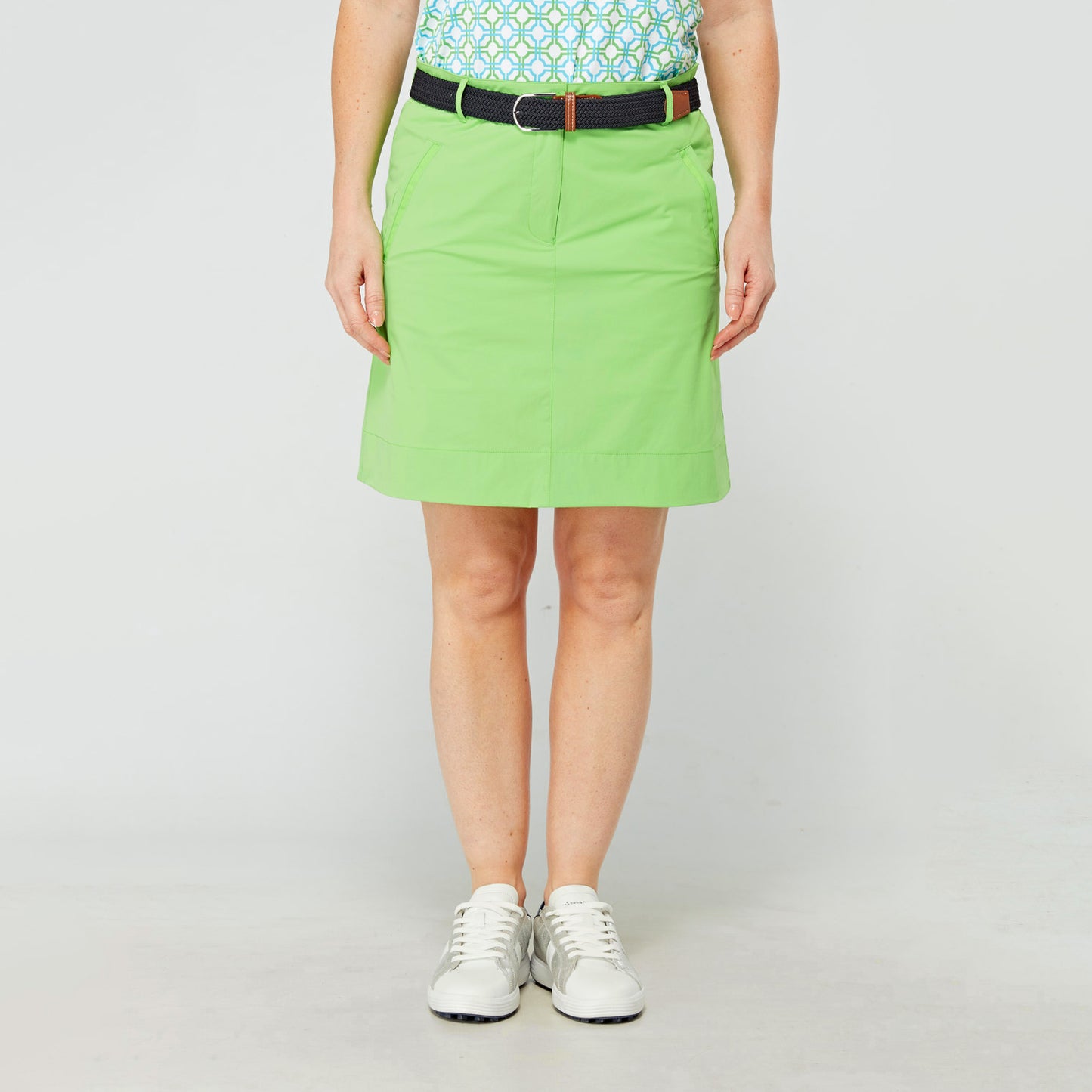 Swing Out Sister Women's Dri-fit Golf Skort in Emerald