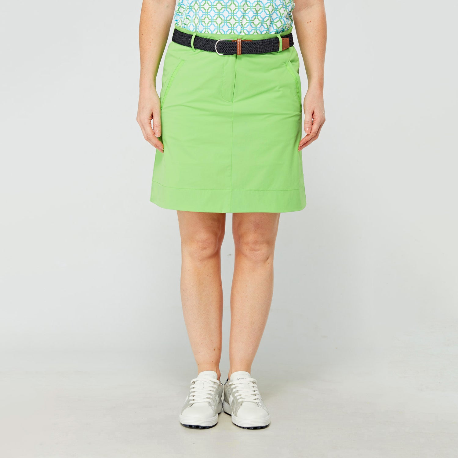 Swing Out Sister Women's Dri-fit Golf Skort in Emerald