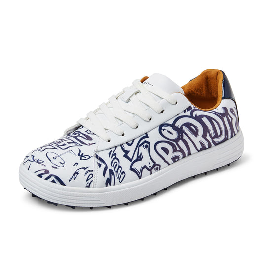 Swing Out Sister Ladies Sole Sister Golf Shoes in Graffiti Print