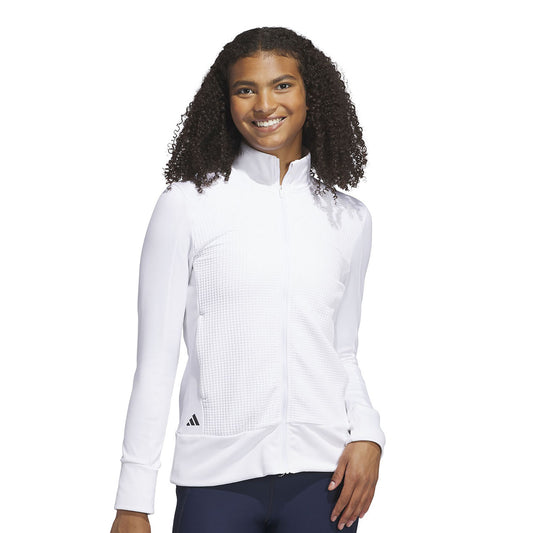 adidas Golf Ladies Jacket with Textured Panels