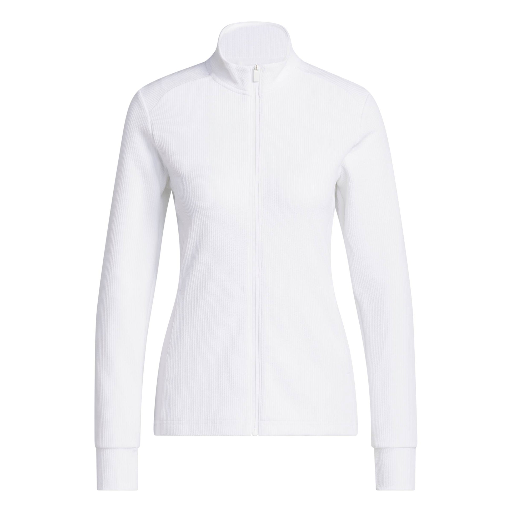 adidas Golf Ladies Full-Zip Textured Jacket – Lightweight Layering for Everyday Wear & On-Course Comfort