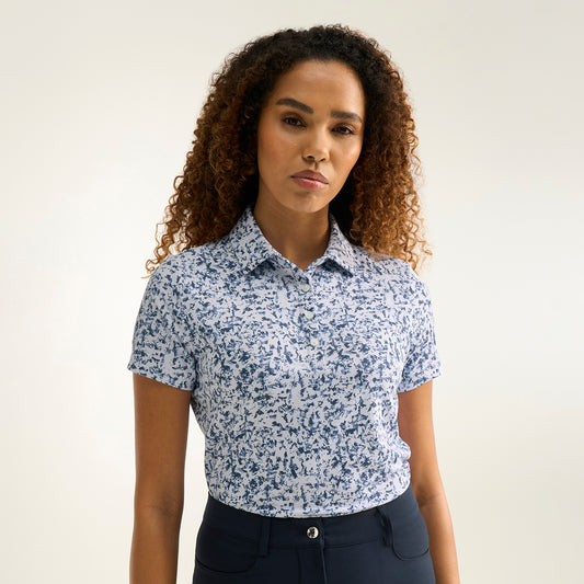 PING Ladies Printed Golf Polo Shirt