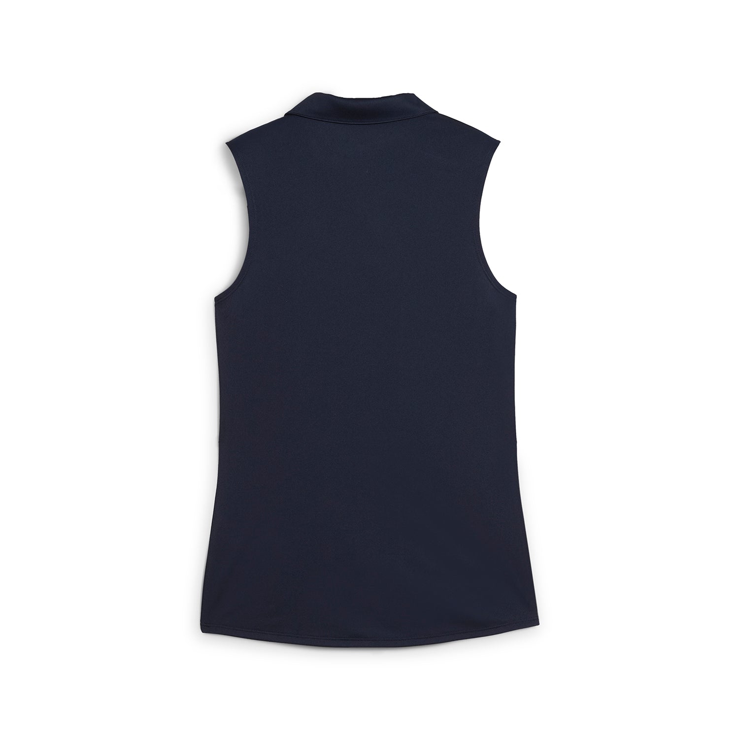 Puma Golf Ladies Sleeveless Polo in Deep Navy