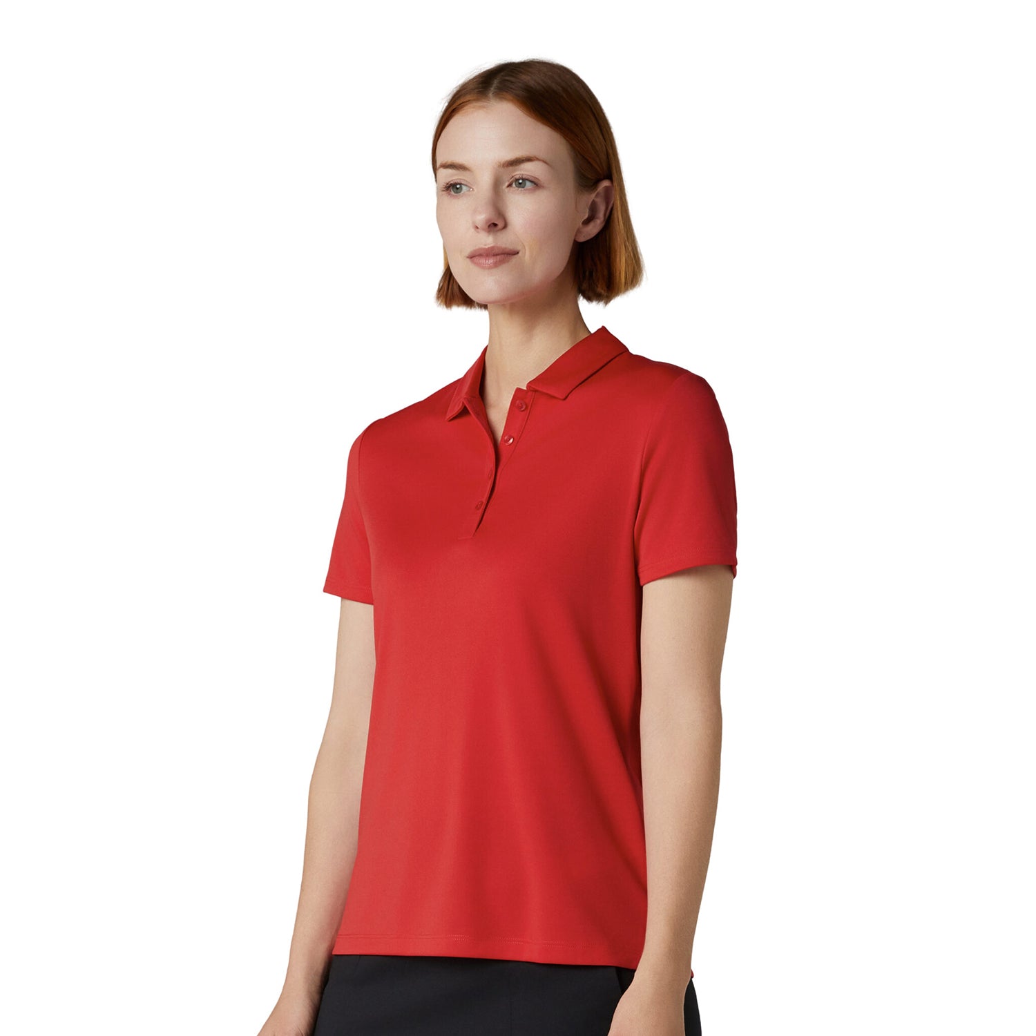 Callaway Ladies True Red Short Sleeve Polo with UV Block Protection