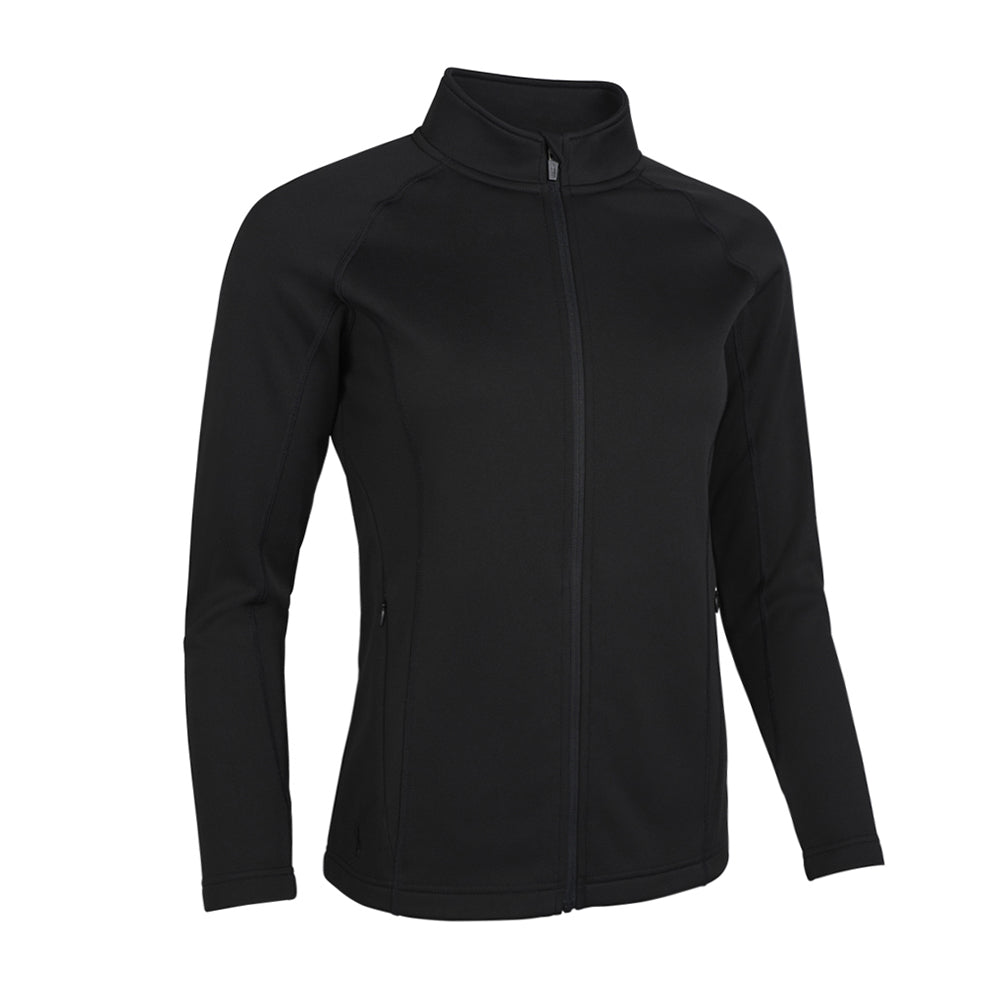 Glenmuir Ladies Black Mid-Layer Jacket - The Effortless Layer for Life Outdoors