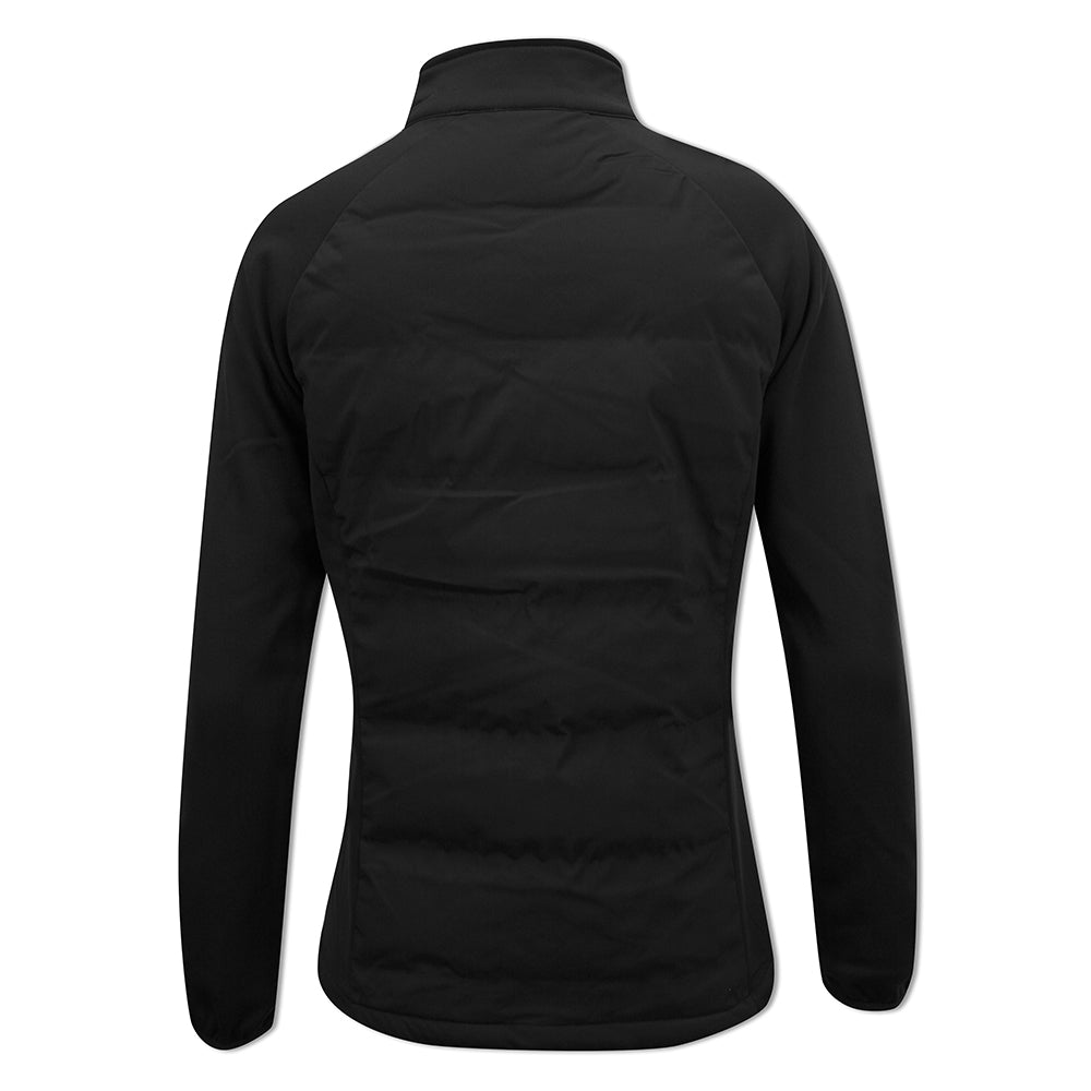 Glenmuir Ladies Water Repellent Hybrid Jacket in Black