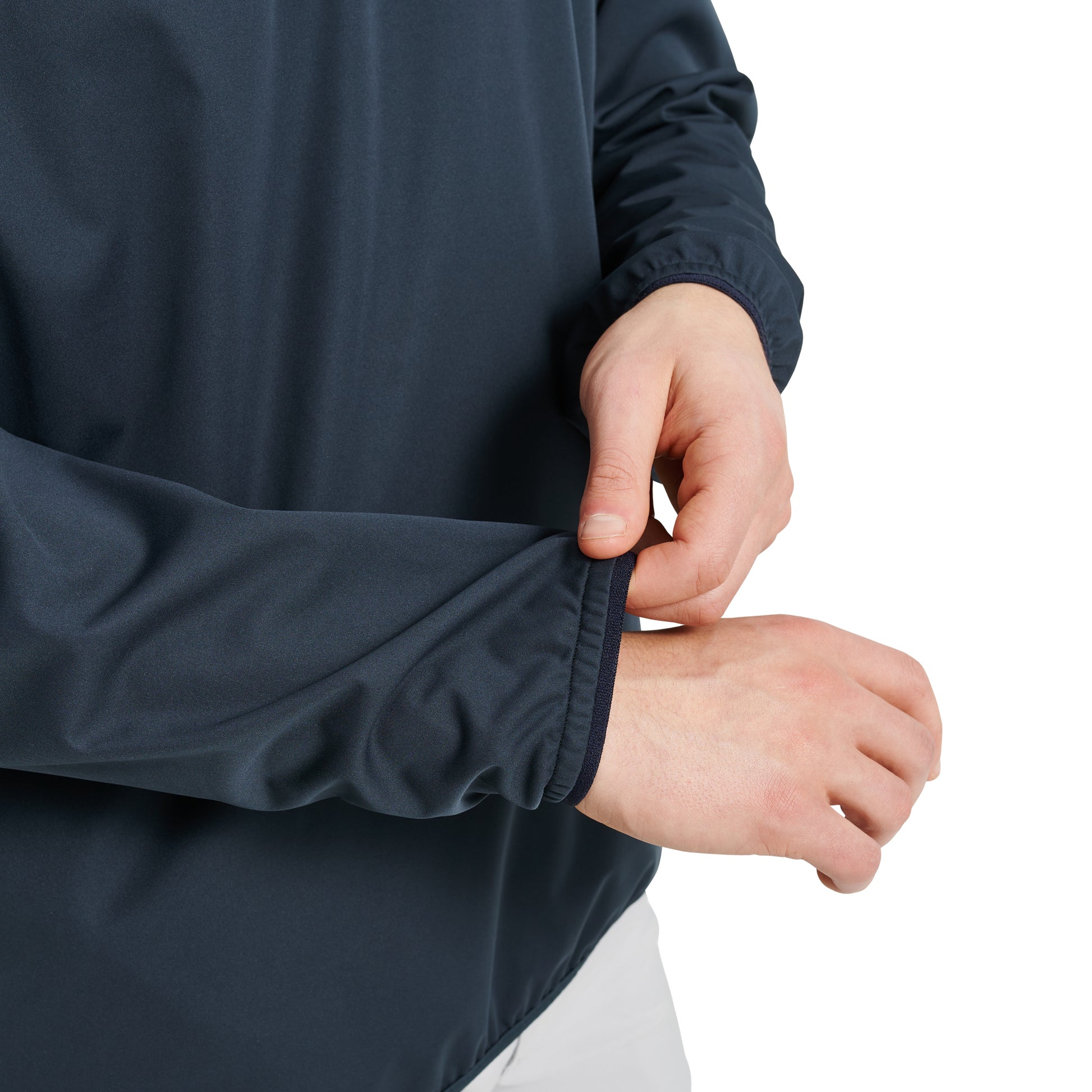 Abacus Mens Navy Bounce Waterproof Hoodie