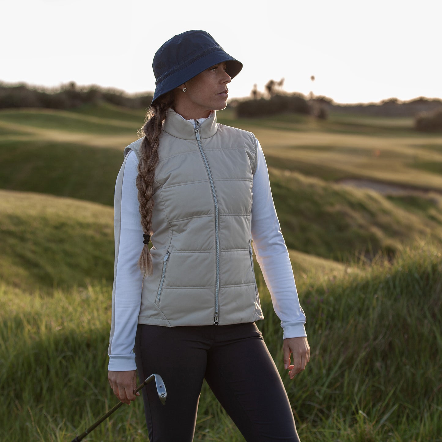 Galvin Green Women's Quilted Gilet with Water Repellent Finish