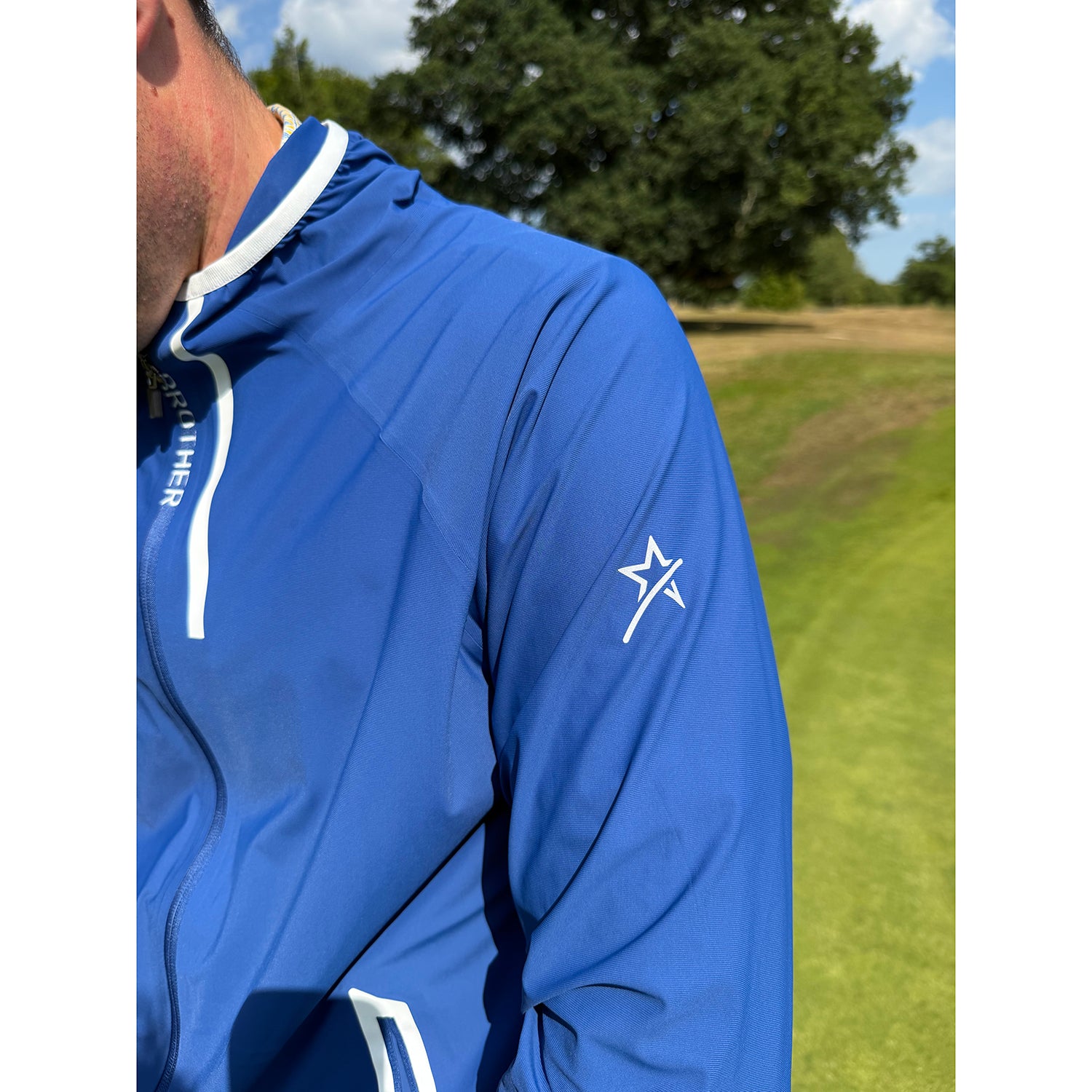 Swing Out Sister Men's Super Lightweight Jacket - Windproof Performance Layer with Total Swing Freedom