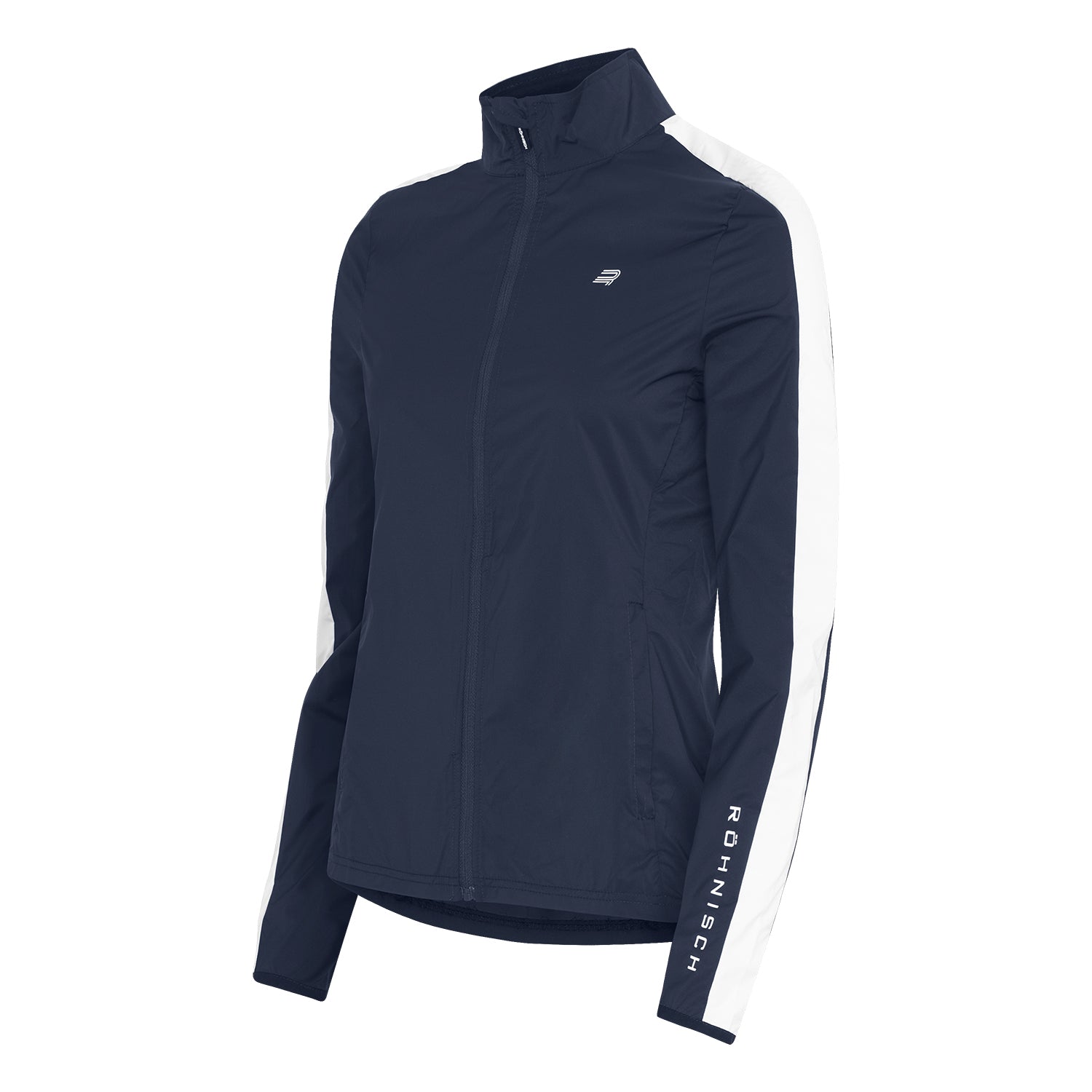 Rohnisch Ladies Ultralight Packable Golf Jacket in Navy