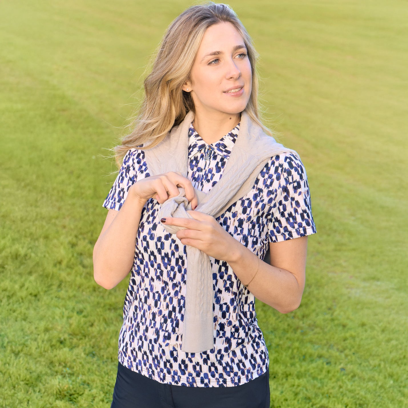 Pure Golf Ladies Short Sleeve Polo – Contemporary Design Meets Course-Ready Ease