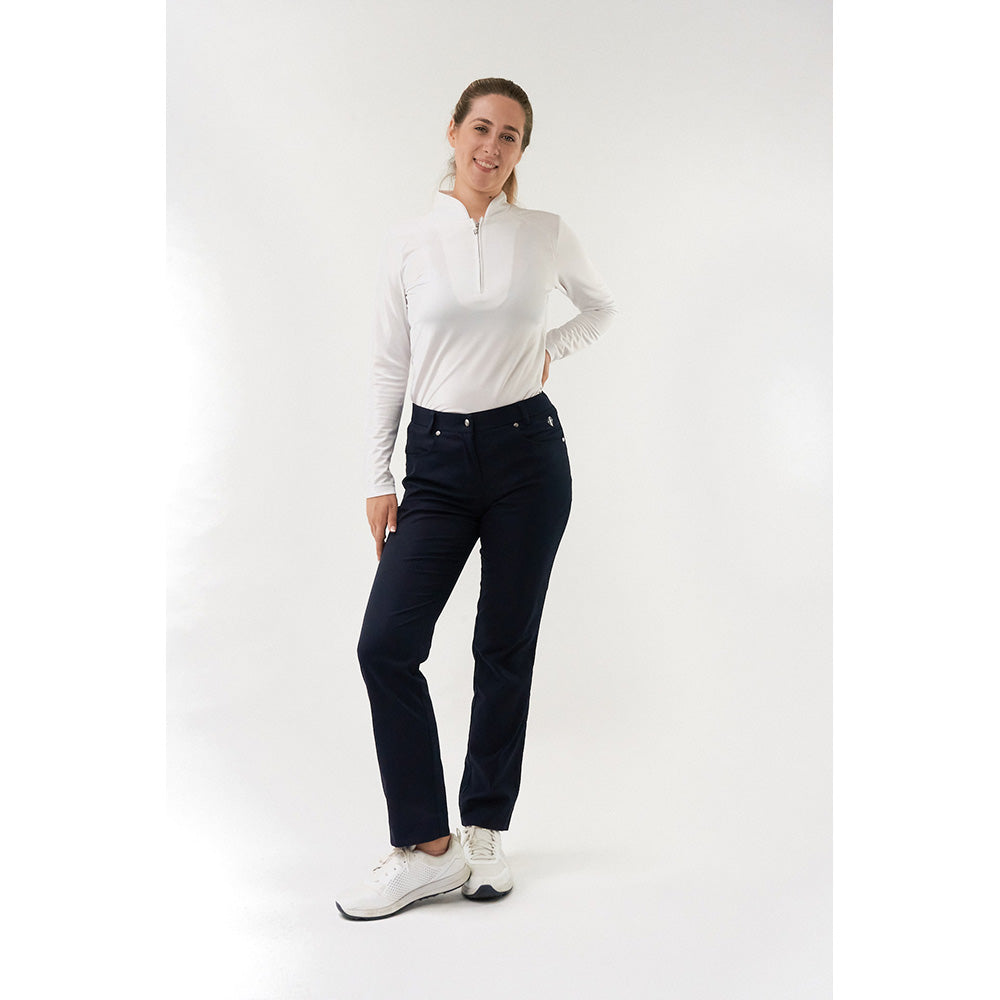 Pure Golf Ladies Trouser in Navy