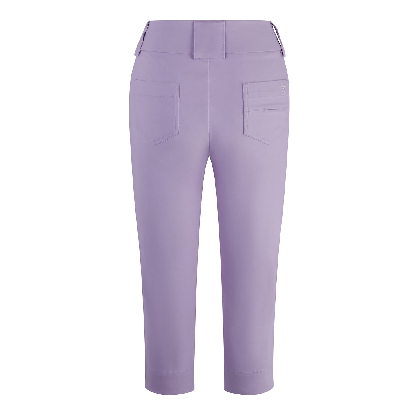 Swing Out Sister Ladies Pull On Capris in Digital Lavender