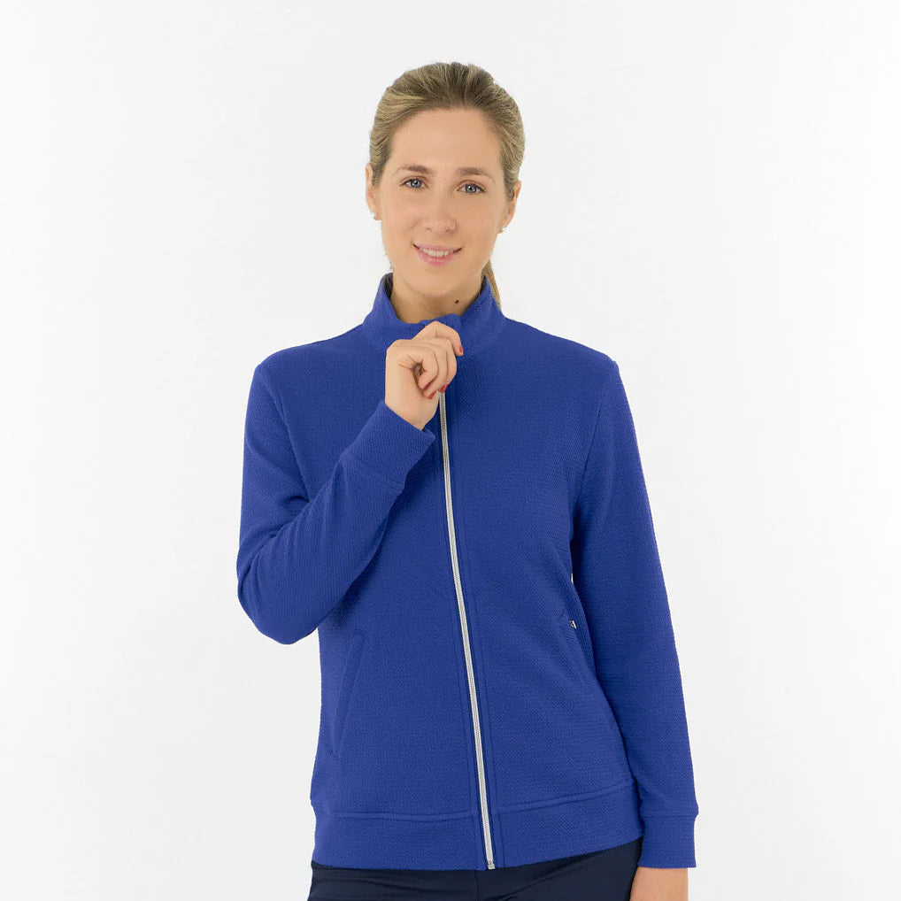 Pure Ladies Textured Jacket – Refined Texture Meets All-Season Performance