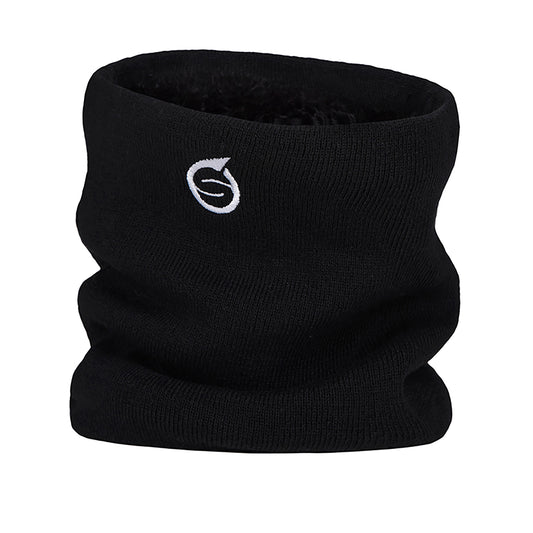 Sunderland Ladies Black Thermal Neck Warmer - Soft Stretch Comfort for Cold-Weather Rounds