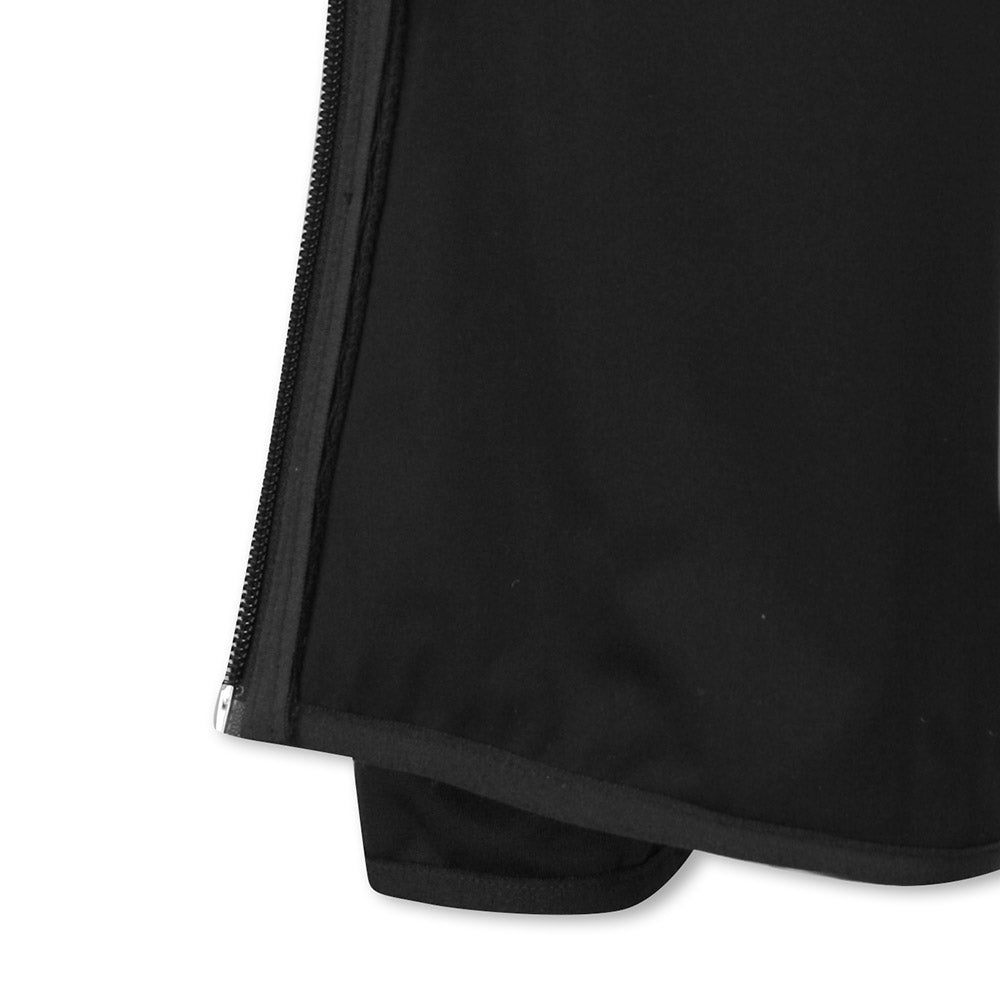 Glenmuir Ladies Black Hooded Hybrid Jacket - Feminine Style & Performance for Every Round