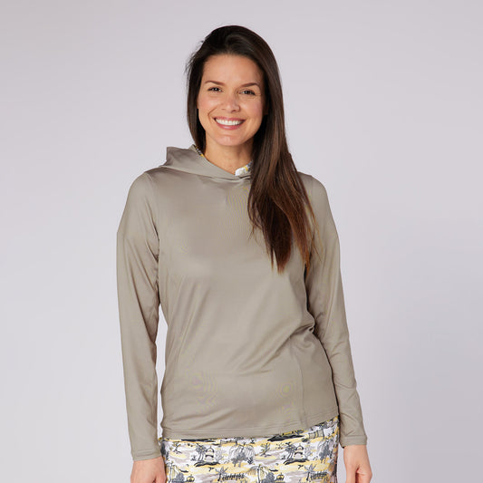Swing Out Sister Ladies On-Trend Lightweight Hoodie For Course To Clubhouse Style